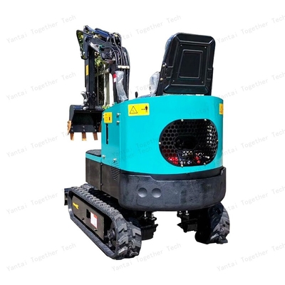 Hotels Hot Sale China 1 Ton Cheap Cabin Mini Excavator With Closed Cabin Strong Power Hydraulic Crawler For Farm Construction