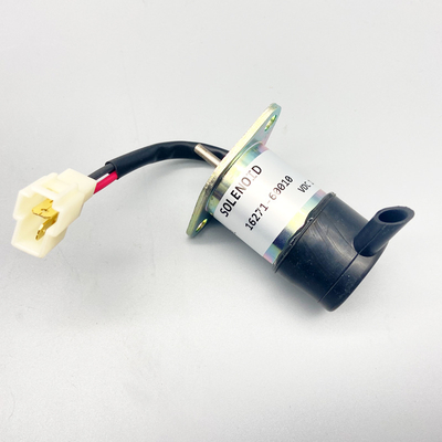Excavator Parts Kubota U15 U20 U30 U35 Extinguishing Solenoid Valve 16271-60010