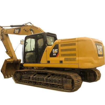 Building Material Stores Used Cat 320D Hydraulic Excavator In Good Condition, Cat 320D Used Excavator With Low Price