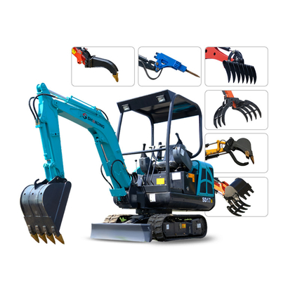 Farms Excavator Mini Excavators Small Crawler Digger CE EPA China 1ton 2 Ton 3ton Hydraulic Farmer Motor Cylinder Training