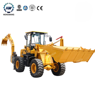 2.5 Ton Backhoe Loader Excavator 4x4 Backhoe Loader Chinese Backhoe Small Wheel End Loader Backhoe Loader Digger